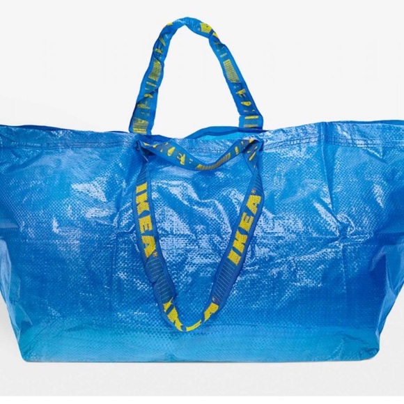 NWOT IKEA Set of 3 FRAKTA
Shopping bag, large, blue, 21 ¾x14 ½x13 ¾ "/19 gallon - Picture 2 of 3